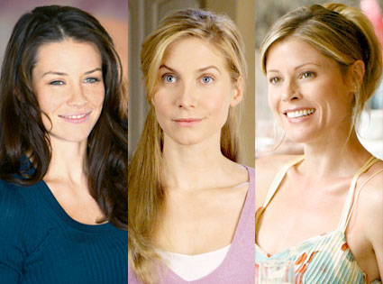 Julie Bowen, Evangeline Lilly, Elizabeth Mitchell, Lost Julie Bowen, Evangeline Lilly, Elizabeth Mitchell, Lost